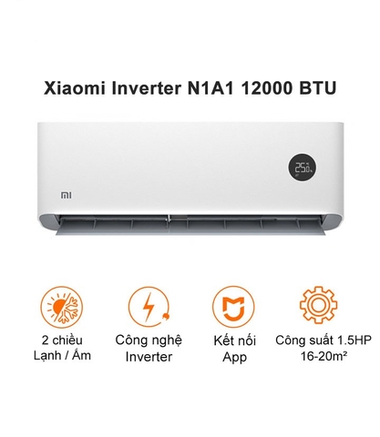 Điều Hoà 2 chiều Xiaomi Inverter KFR- 35W/ N1A1 12000 BTU |1.5HP