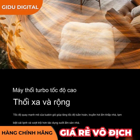 Máy sưởi điện (Quạt Sưởi) cho phòng lớn Xiaomi OGNAL HD30R12 Công Suất lớn 3000W.