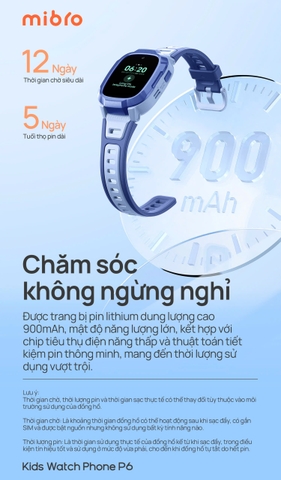 Đồng hồ định vị trẻ em Mibro P6