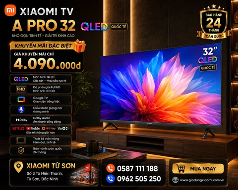 TIVI XIAOMI A32 INCH- 2026 60Hz – BẢN QUỐC TẾ