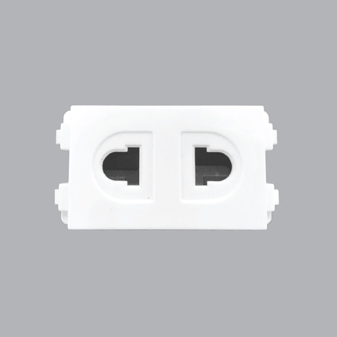 Ổ CẮM 2 CHẤU A6USV (VẶN VÍT)