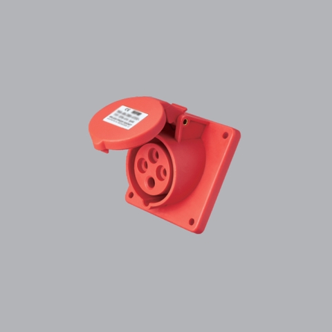 Ổ cắm loại cố định bắt trên bảng điện xéo MPN-424