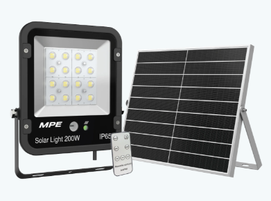 LED pha năng lượng mặt trời 200W ánh sáng trắng SFLD2-200T