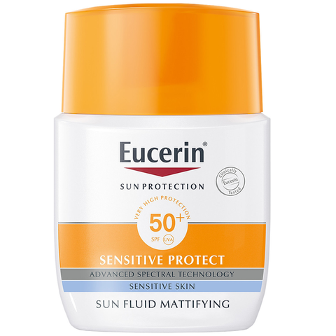 Kem chống nắng Eucerin Sun Fluid Mattifying SPF 50+ 50ml