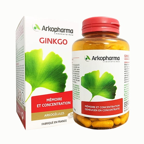 ARKOPHARMA Tuần hoàn não Ginkgo 150 viên