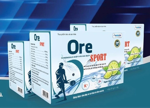 Ore sports - Nước điện giải vị chanh tươi