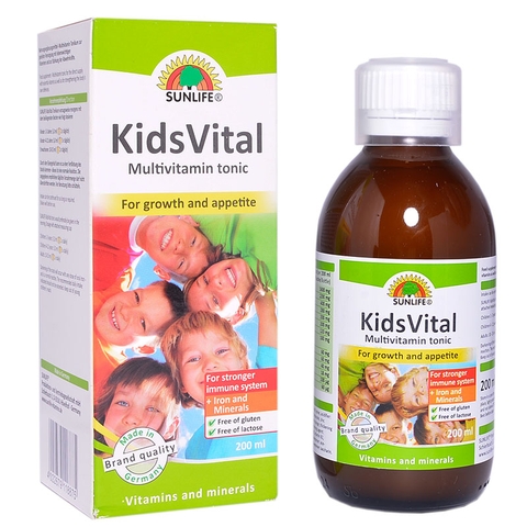 KIDS Vital - TPCN Tăng cường đề kháng, tăng trưởng - thèm ăn