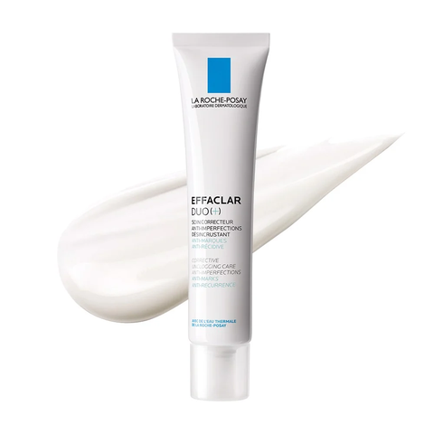 Kem Dưỡng La Roche-Posay Effaclar Duo Plus 40ml - Giảm Mụn, Ngừa Vết Thâm