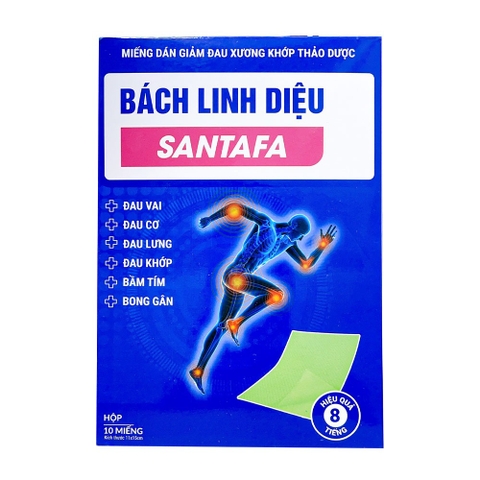Miếng dán giảm đau xương khớp Bách Linh Diệu 10 miếng/hộp