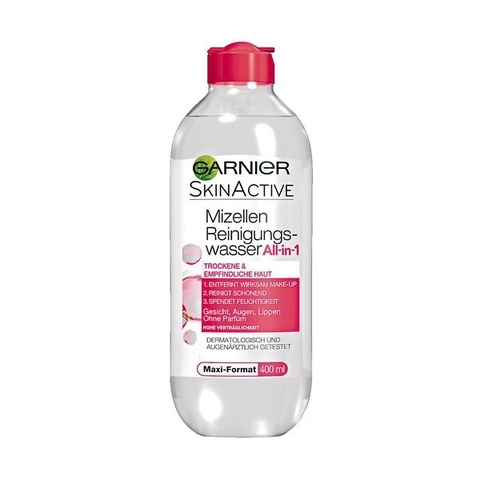 Nước tẩy trang GARNIER 400ml (Bản nắp đỏ)