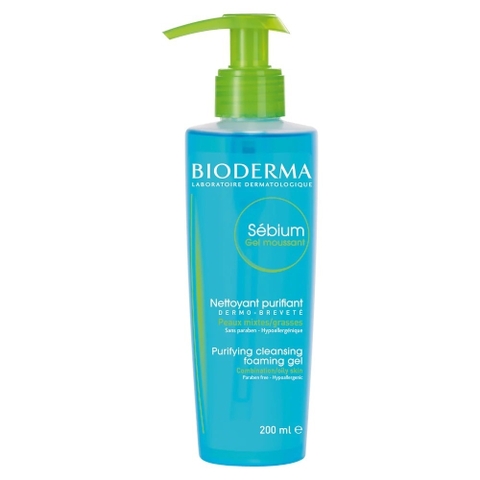 Sữa Rửa Mặt Dạng Gel Bioderma Sebium Moussant 200ml