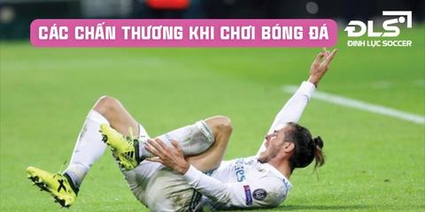 Các chấn thương khi chơi bóng đá phổ biến thường gặp 