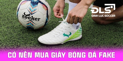 Giải đáp thắc mắc: Có nên mua giày đá bóng fake không? 