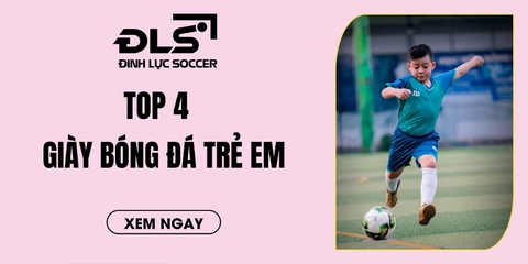 Top 4 giày đá bóng trẻ em êm chân, độ bền cao