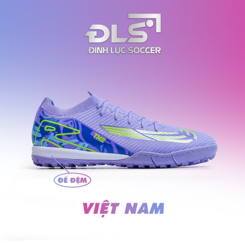 Giày Bóng Đá Việt Nam Vapor 16 Elite Đế Đệm Tím Khoai Môn TF