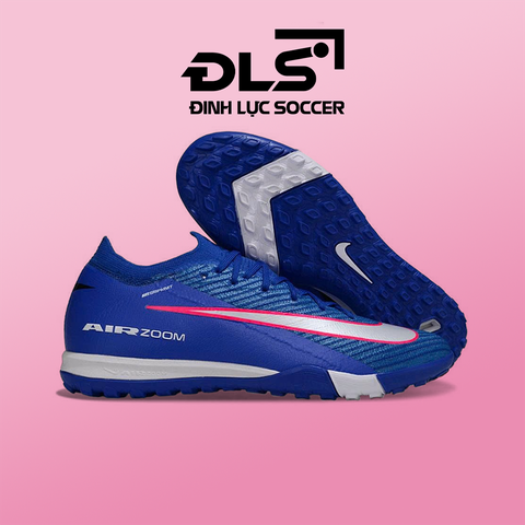 Giày Bóng Đá Trẻ Em Nike Mercurial Vapor 16 Elite Xanh CoBan Cổ Lửng TF