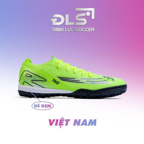 Giày Bóng Đá Việt Nam Vapor 16 Elite Đế Đệm Xanh Chuối TF