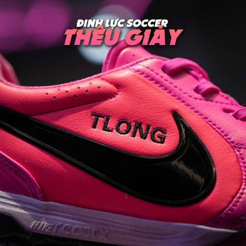 Phí Thêu Giày Bóng Đá
