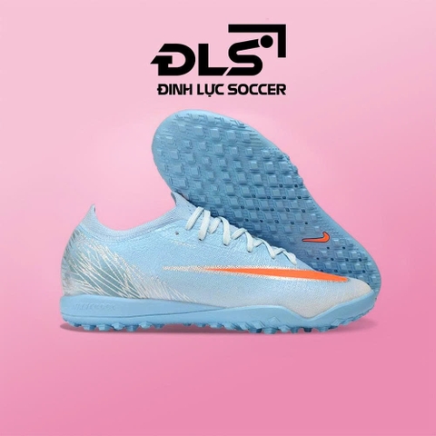Giày Bóng Đá Mercurial Vapor 17 Elite Xám Xanh Cổ Lửng TF