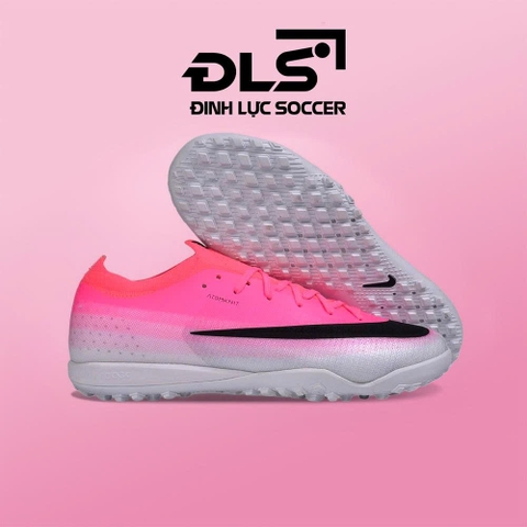 Giày Bóng Đá Mercurial Vapor 17 Elite Hồng Trắng Đế Đệm Loại 2 TF