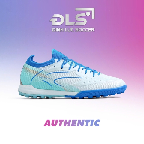 GIÀY BÓNG ĐÁ KELME ĐÁ FLASH 6.0.4 - 8621ZX1406 - 162 - White/Blue Đinh TF