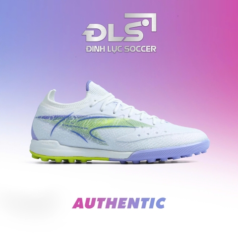 GIÀY BÓNG ĐÁ KELME ĐÁ FLASH 6.0.4 - 8621ZX1406 - 118 - White/Purple Đinh TF
