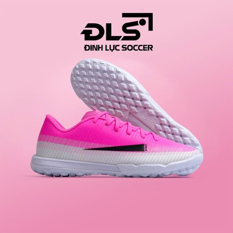 Giày Bóng Đá Vapor 17 Academy Trắng Hồng World Cup TF