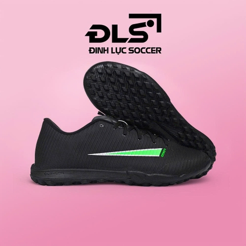 Giày Bóng Đá Vapor 17 Academy Đen Vạch Xanh Lá TF