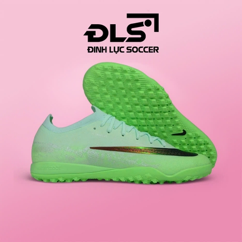 Giày Bóng Đá Mercurial Vapor 17 Elite Xanh Matcha Đế Đệm V1 TF