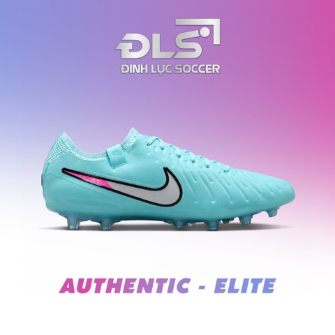 GIÀY BÓNG ĐÁ NIKE TIEMPO LEGEND 10 ELITE FG - DV4328-401 - XANH NGỌC/TRẮNG HỒNG