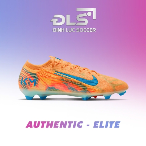 GIÀY BÓNG ĐÁ NIKE VAPOR 16 ELITE KYLIAN MBAPPÉ FG - FQ8683 801 - CAM ĐÀO/XANH BIỂN