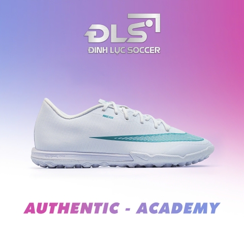 GIÀY BÓNG ĐÁ NIKE MERCURIAL VAPOR 17 ACADEMY TF - IO5002-102 - TRẮNG/XANH MINT