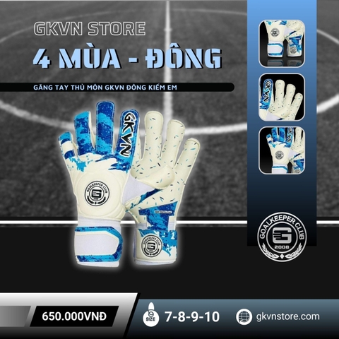 Găng Tay Thủ Môn Chính Hãng GKVN 4 Mùa - ĐÔNG KIẾM EM