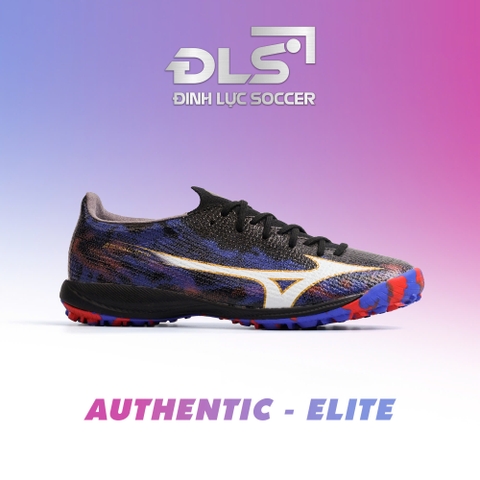 GIÀY BÓNG ĐÁ MIZUNO α III ELITE AS TF - P1GD266201 - ĐEN/XANH/ĐỎ