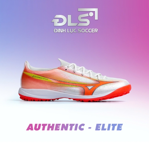 GIÀY BÓNG ĐÁ MIZUNO α III ELITE AS TF - P1GD266254 - TRẮNG/CAM