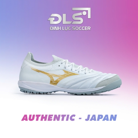 GIÀY BÓNG ĐÁ MIZUNO MORELIA NEO SALA β JAPAN TF - Q1GB264050 - TRẮNG/VÀNG