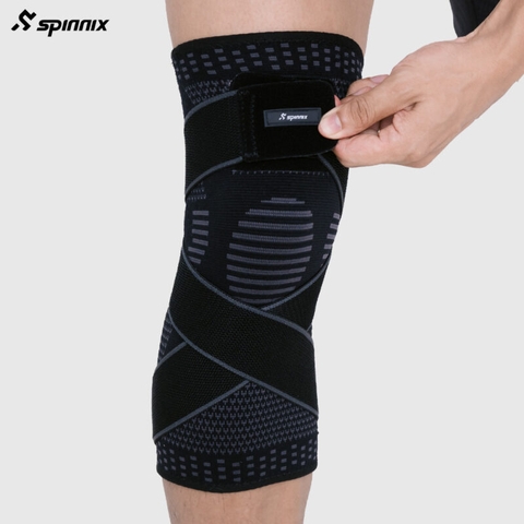 Bó gối thể thao Spinnix Virex - Đai quấn cố định, bảo vệ khớp gối, hỗ trợ chơi thể thao
