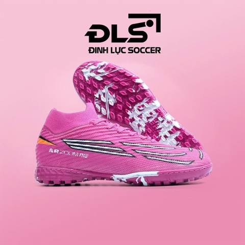Giày Bóng Đá Việt Nam Superfly 10 Cổ Cao Tím Mắm Tôm TF