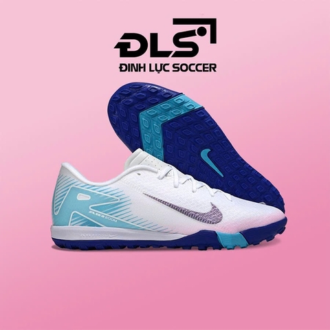 Giày Bóng Đá Nike Mercurial Vapor 16 Academy Trắng Hologram Loại Đẹp Đế Zoom TF