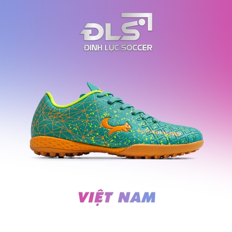 Giày Bóng Đá Zocker Inspire PRO Xanh Olive Olive green/Orange TF