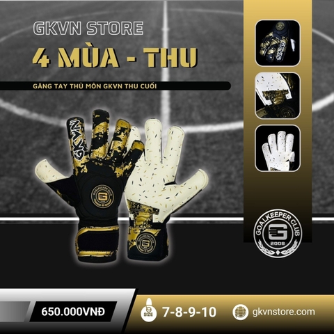 Găng Tay Thủ Môn Chính Hãng GKVN 4 Mùa - THU CUỐI