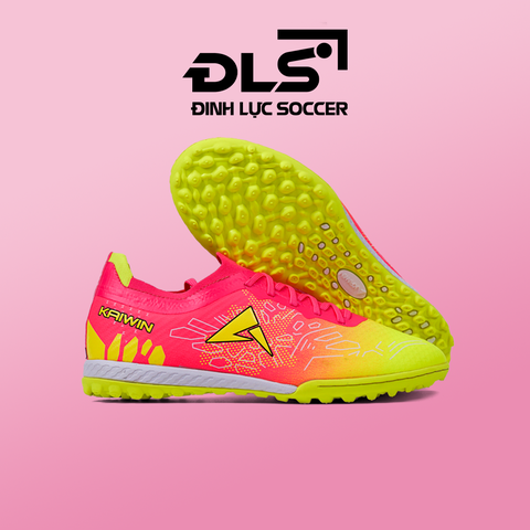 Giày Bóng Đá Kaiwin Warrior Hồng TF