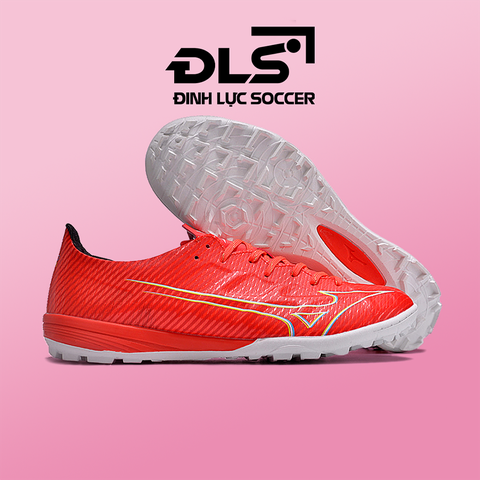 Giày Bóng Đá Mizuno Alpha Pro AS Đỏ Đế Trắng TF