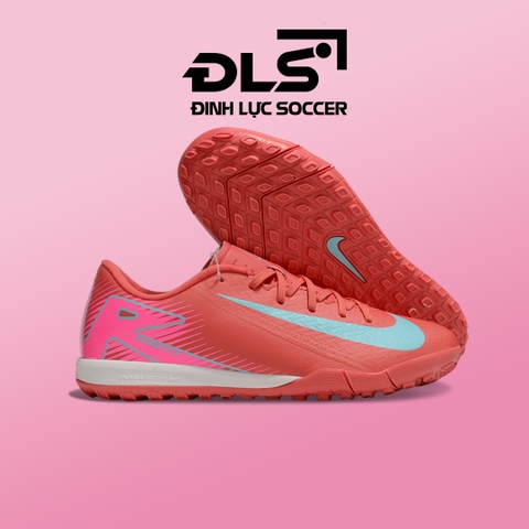 Giày Bóng Đá Nike Mercurial Vapor 16 Academy Đỏ Vạch Xanh Ngọc TF