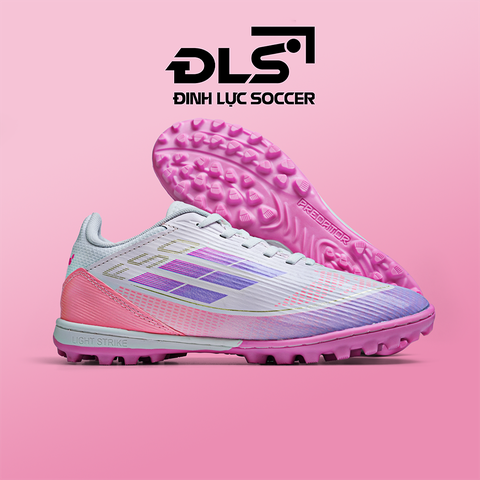 Giày Bóng Đá Việt Nam Winbro F50 Pro Trắng Hồng TF