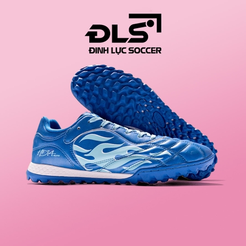 Giày Bóng Đá Wika Hoàng Đức 14 Elite Born To Burn Xanh Navy TF