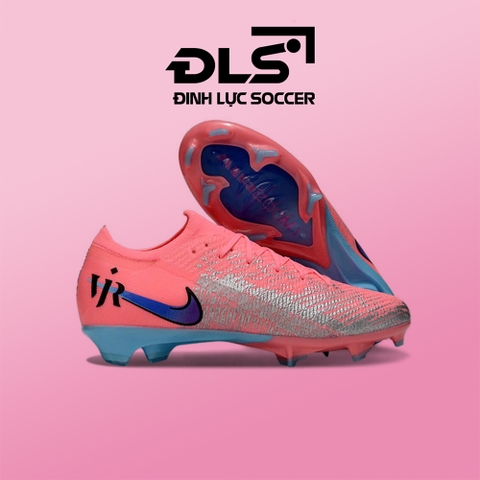 Giày Bóng Đá Nike Mercurial Vapor 16 Elite Vini JR Hồng Xám Cổ Lửng FG