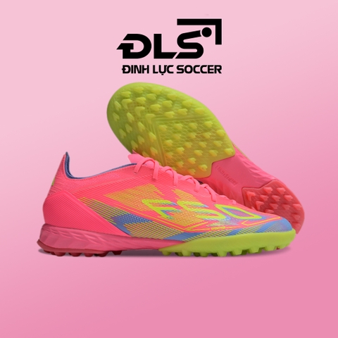 Giày Bóng Đá Adidas F50 Hồng Chuối TF