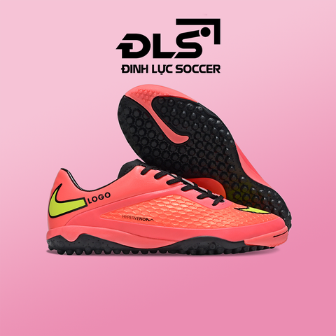Giày Bóng Đá Hypervenom Phantom Đỏ Vạch Chuối Đế Đệm TF