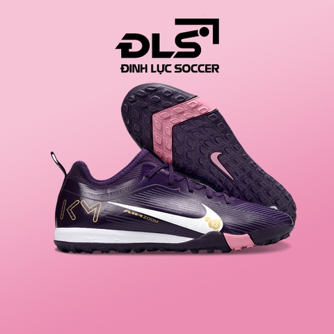 Giày Bóng Đá Nike Mercurial Vapor 16 Pro 2025 Mbappe Tím Vạch Trắng V2 TF